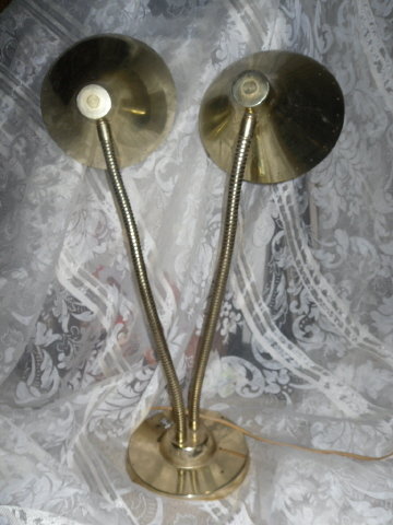 Vintage Gooseneck Table Lamp