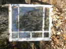 Vintage Wooden Window w/Glass