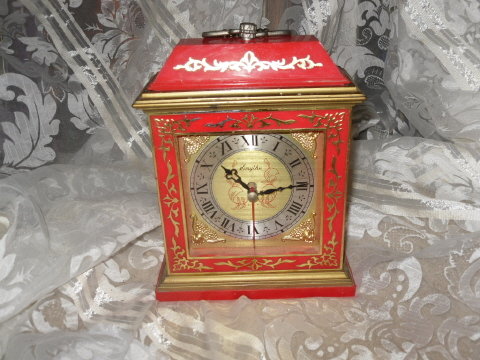 Red Smythe Mantle Clock