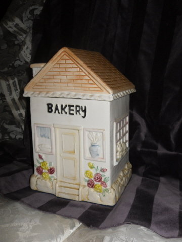 Bakery House Cookie Jar
