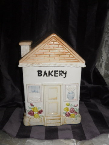 Bakery House Cookie Jar