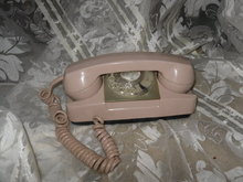 Vintage Slim Line Rotary Dial Telephone **Starlite Princess**
