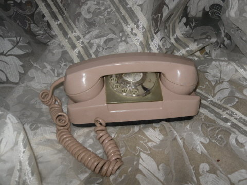 Vintage Slim Line Rotary Dial Telephone **Starlite Princess**