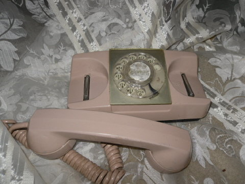 Vintage Slim Line Rotary Dial Telephone **Starlite Princess**