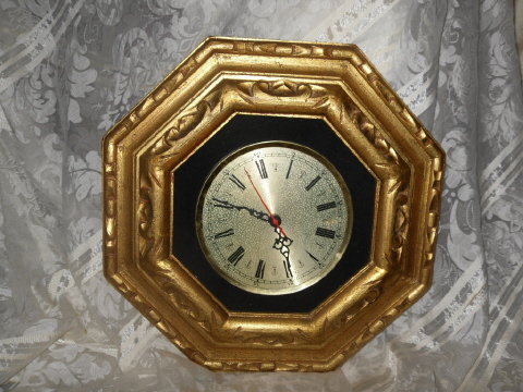 Large Starburst Style Wall Clock