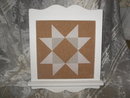 Quilt Square Cork Board Wall Mount Organizer