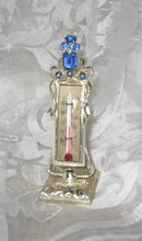 Vintage Jeweled Thermometer for Vanity or Desk