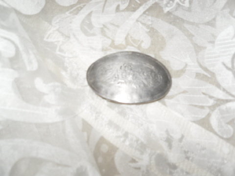 Hand Made Silver Belt Buckle