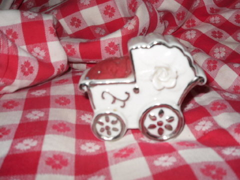 Vintage Baby Buggy Pin Cushion