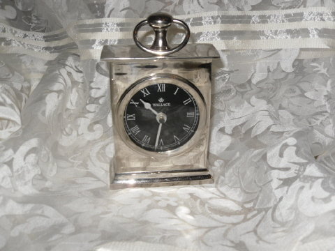 Wallace Silver Clock