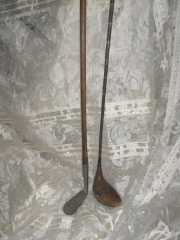Vintage Wood Handle Golf Club