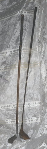 Vintage Wood Handle Golf Club