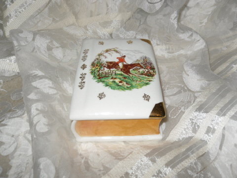 Vintage Limoges Trinket Box