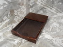Vintage Leather Stationary/Notepad Holder