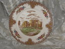Vintage English Castle Dinner Plate