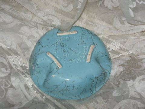Vintage Spaghetti String Pottery Ashtray