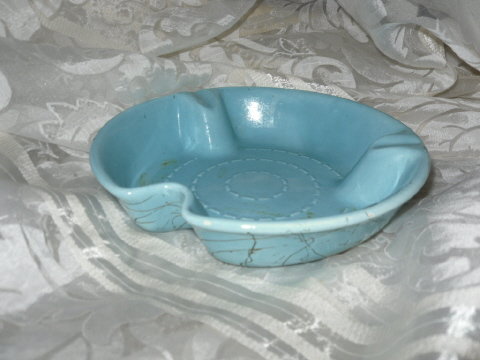 Vintage Spaghetti String Pottery Ashtray