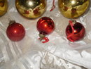 Vintage Glass Christmas Bulb Decorations (3)