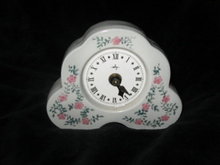 Vintage Porcelain German Wind Up Clock