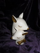Vintage Holt Howard Reindeer Christmas Vase **RARE**