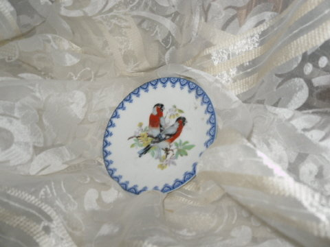 Vintage Small Porcelain Bird Plate