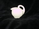 Vintage Miniature White Star Pottery Pitcher