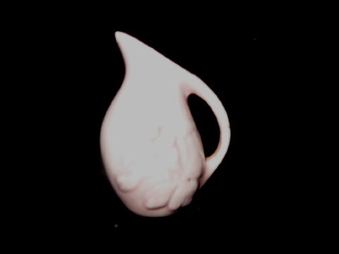 Vintage Miniature Pink Pottery Pitcher