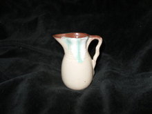 Vintage Miniature Red Clay Pottery Pitcher