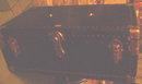 Vintage Metal Travel Trunk
