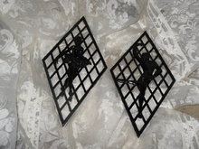 Vintage Vermay Ballerina Wall Plague Set