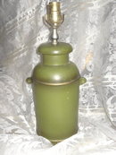 Vintage Milk Can Table Lamp