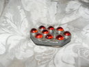 Vintage Glass Marble Automobile Reflector