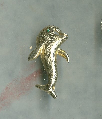 Rare Vintage Bobley Dolphin Pin