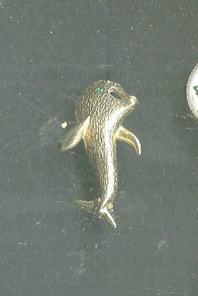Rare Vintage Bobley Dolphin Pin