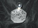 Lalique ? J.C. Brosseau Crystal Perfume Bottle **Large**
