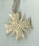 Maltese Cross Pendant & Chain