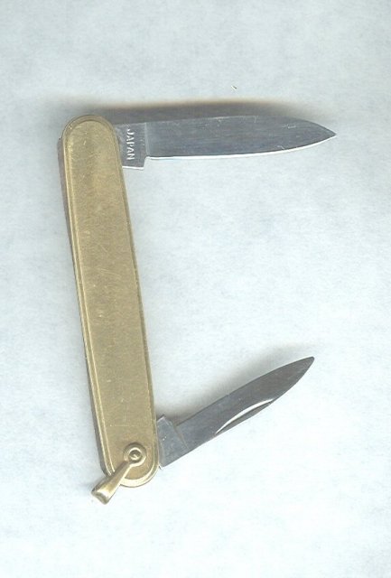 Vintage Gold Colibri Pocket Knife