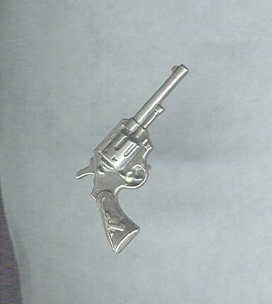 Vintage Sterling Silver Gun Tie Tack