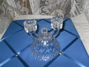 Vintage Crystal Double Candle Holder