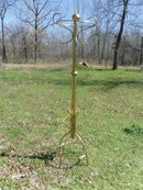Vintage Brass Hat & Coat Rack