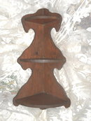 Vintage Wooden Corner Shelf