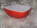 Vintage Red Pyrex Serving Bowl