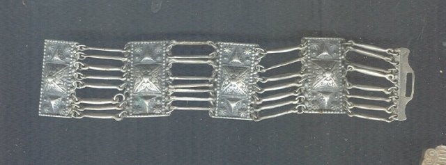 Vintage Mexican Silver Bracelet **Signed**