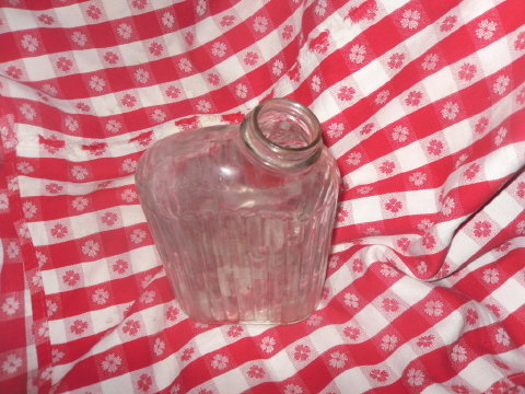 Vintage Glass Refrigerator Bottle