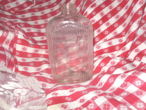 Vintage Glass Refrigerator Bottle