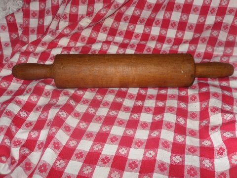Vintage Solid Wood Rolling Pin
