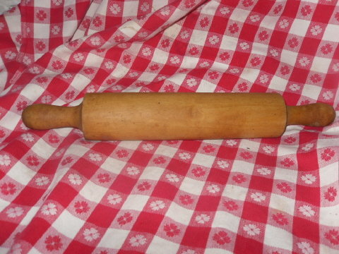Vintage Solid Wood Rolling Pin