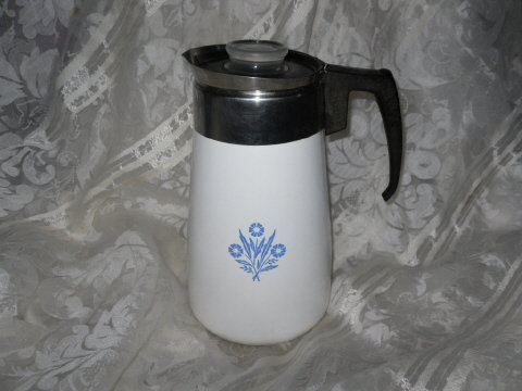 Vintage Corning Ware Coffee Pot **9 Cup