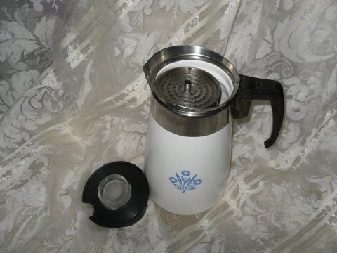 Vintage Corning Ware Coffee Pot **9 Cup