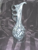 Vintage Art Glass Pitcher **UNUSUSAL**